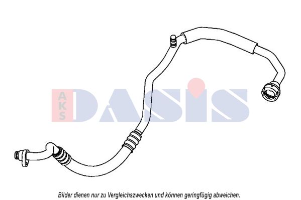 AKS DASIS Трубопровод низкого давления, кондиционер 885885N